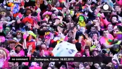 Thousands fishing for fun at Dunkerques colourful carnival - no comment