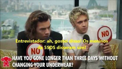 Harry Styles e Niall Horan - Jogo do Sim ou Não (Legendado PT-BR)