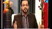 Aamir Liaquat telling the story where she first time saw sania saeed on the street act