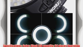 YONGNUO WJ-60 Macro Ring Photography Continuous LED Light for Canon Nikon Sigma