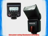 Bower SFD926C Autofocus Dedicated e-TTL I/II Power Zoom for Canon EOS 7D 5D 60D 50D Rebel T3