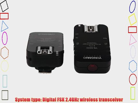 Yongnuo Yn-622c Wireless TTL Flash Trigger for Canon Exii Series Flash 5d Mark Ii 5d Mark Ii