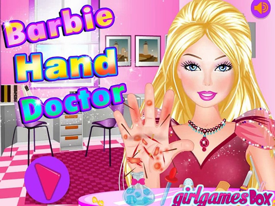 ▐ ╠╣Đ▐► Barbie Games - Barbie Hand Doctor surgery game