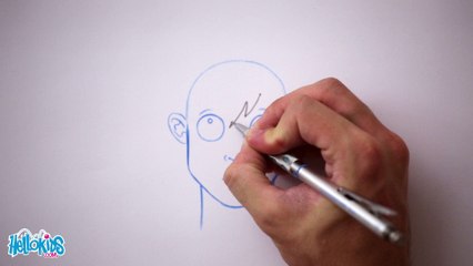 Drawing hair: The emo haircut