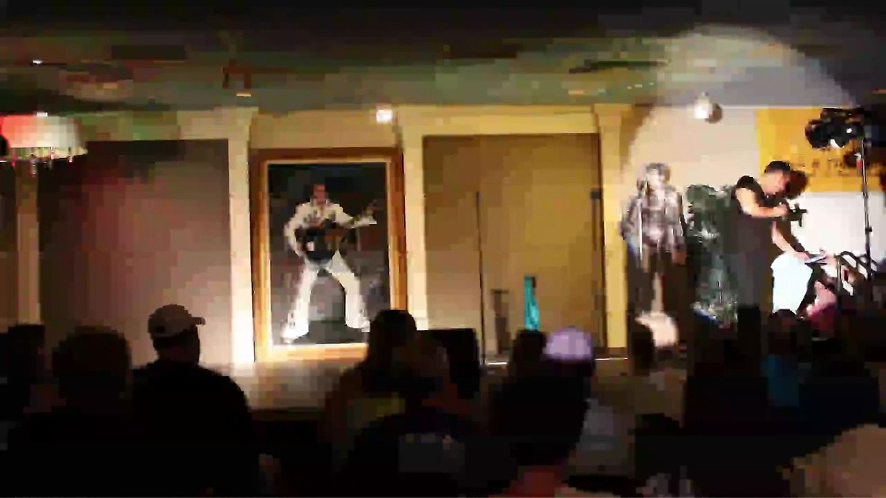 Franz Goovaerts sings Lawdy Miss Clawdy Elvis Week 2013 video