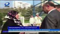 Kanal 35' te yayınlanan '' Çiğli Belediye Başkanı Hasan Arslan halkın yanında '' haberi.
