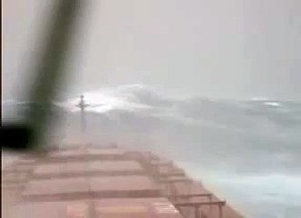 73000 DWT Panamax in Heavy Seas (North Sea)