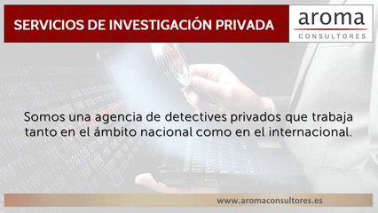 Aroma Consultores - Servicios de investigación privada - Detectives privados Murcia