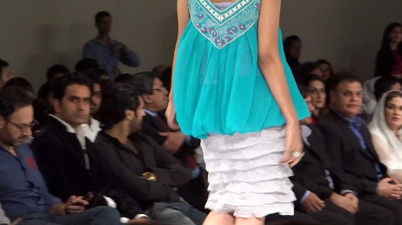 FASHION SHOW BY AHAN 28 SEPT 2012 PIFD LAHORE Pakistan