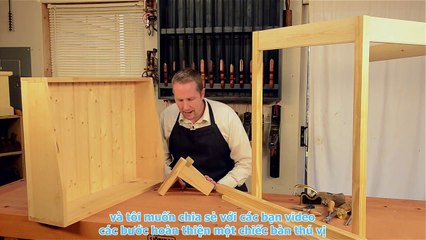 Build a Desk with Hand Tools - Part 1 Dovetail Carcass