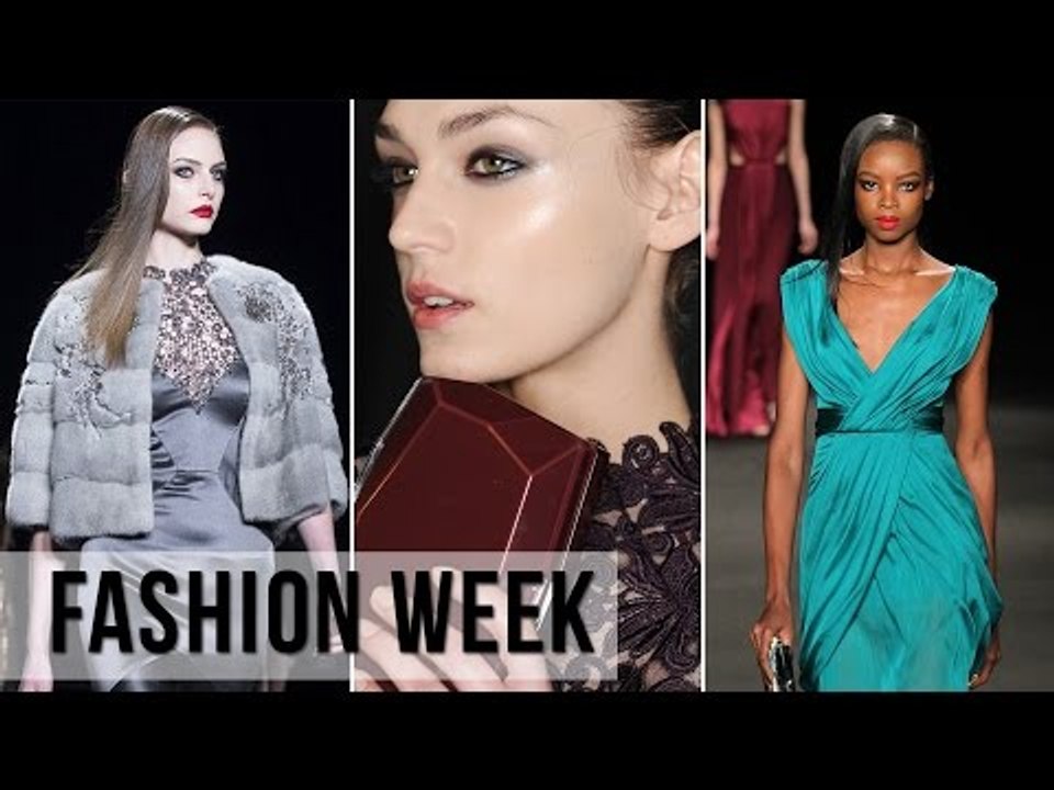 Monique Lhuillier Brings Glamour Back with New York Fashion Week Fall 2015 Collection