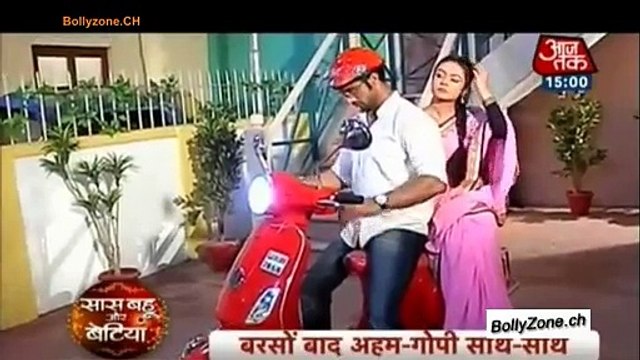 Aham Gopi Ki Romantic Ride - Saath Nibhana Saathiya Full 31 March 2015 -