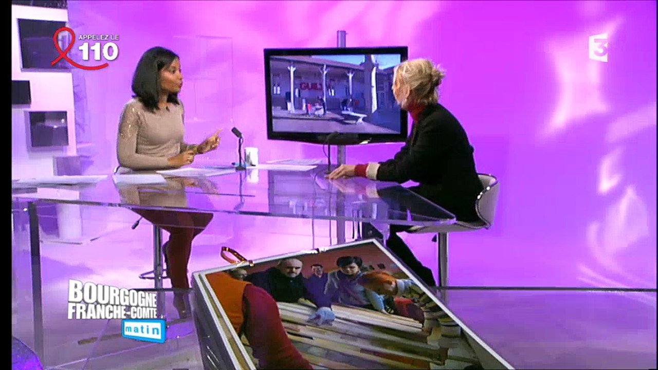 Patricia Jacques : Manège en chantier à Chalon (émission matinale)