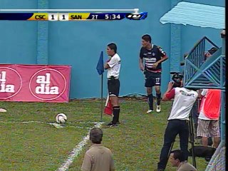 Gool Cartaginés 2 Santos 1