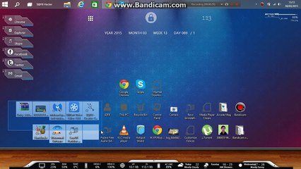 My Desktop Version v2.0.15 - Best Rainmeter Skin 2015