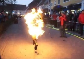 Man on Fire Sets New World Record
