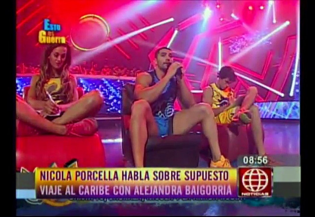 Nicola Porcella pide que no lo vinculen a Alejandra Baigorria