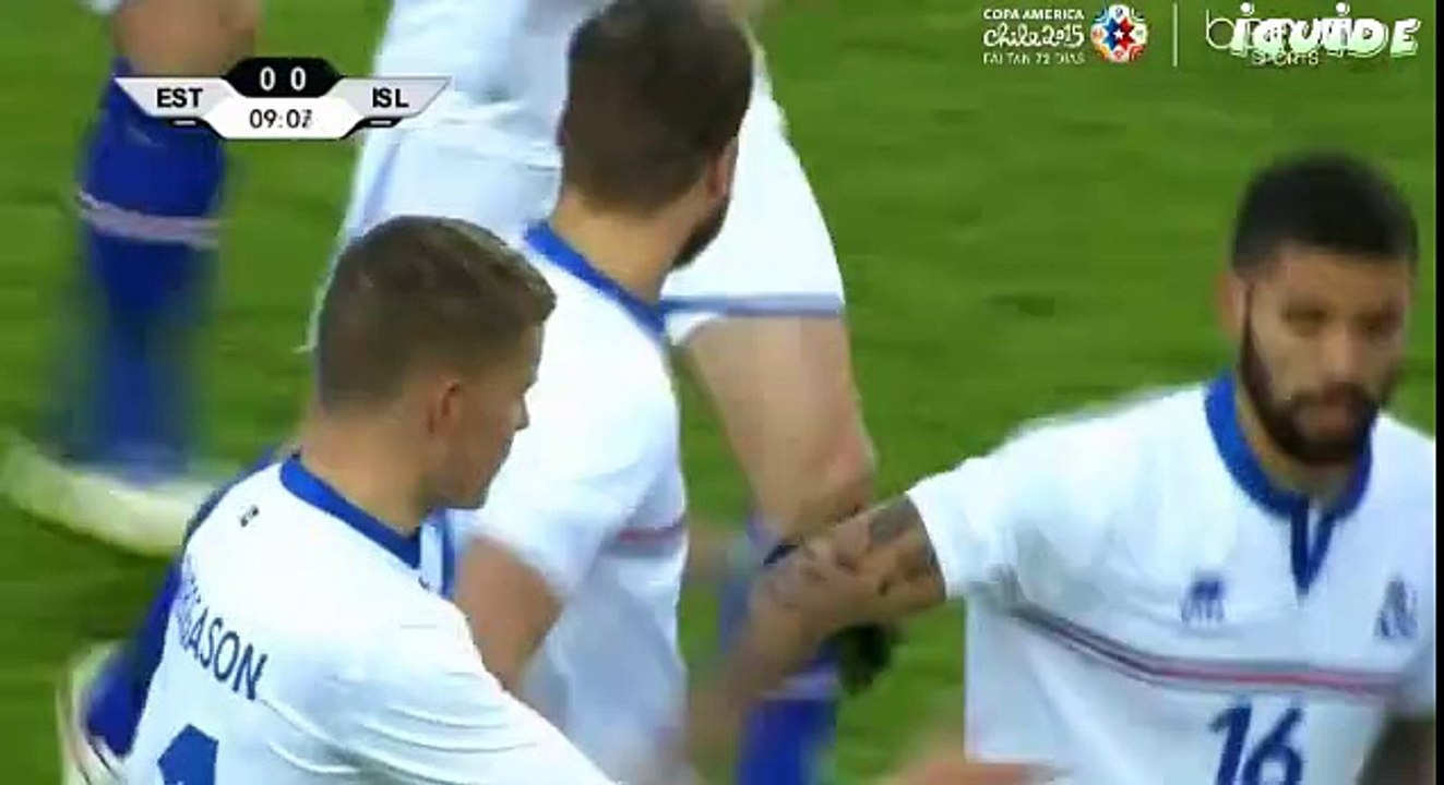 Rurik Gislason goal | Estonia vs Iceland  0~1  -  31/03/2015