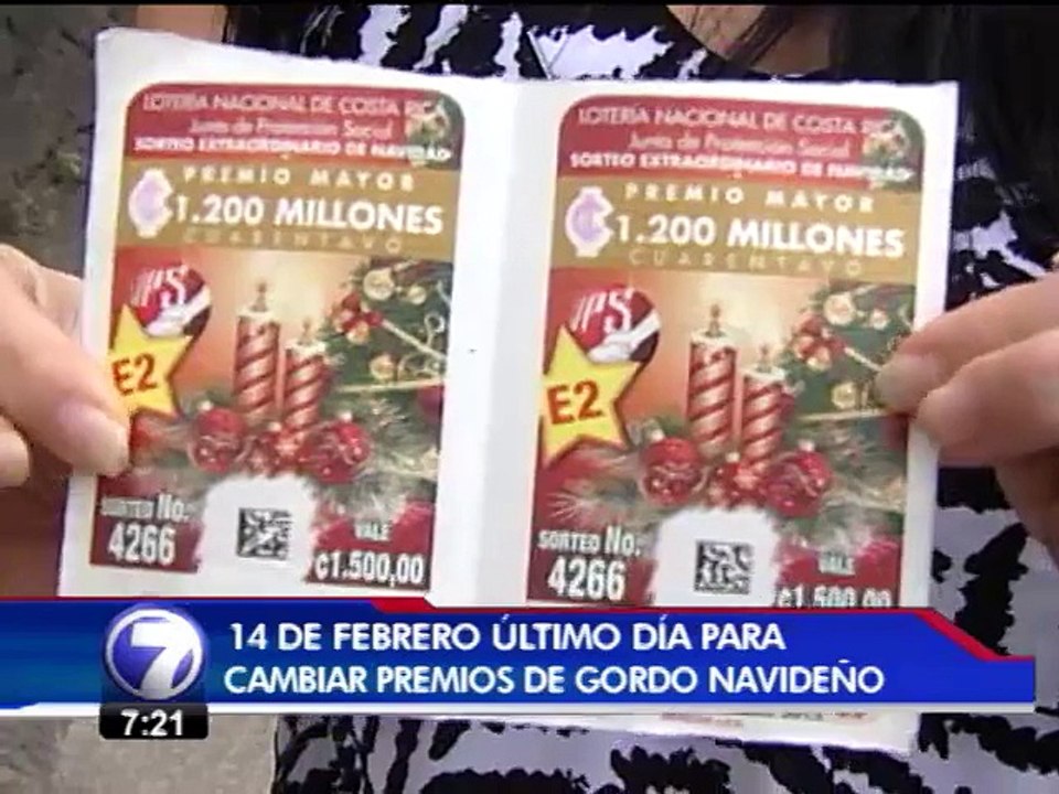 Gordo navideño sigue esperando a los nuevos millonarios