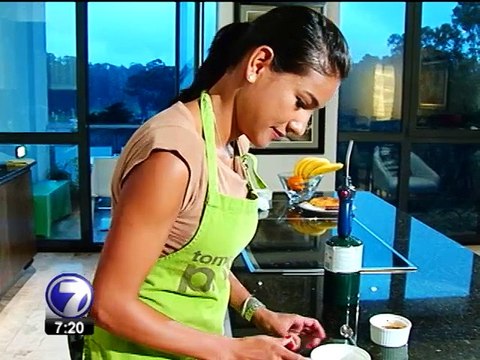 Nancy Dobles luce su cuchara en el extranjero