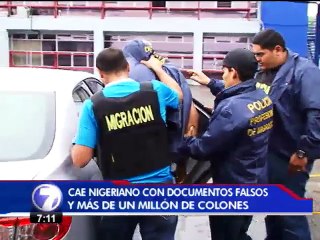 Migración detuvo a nigeriano con documentación falsa