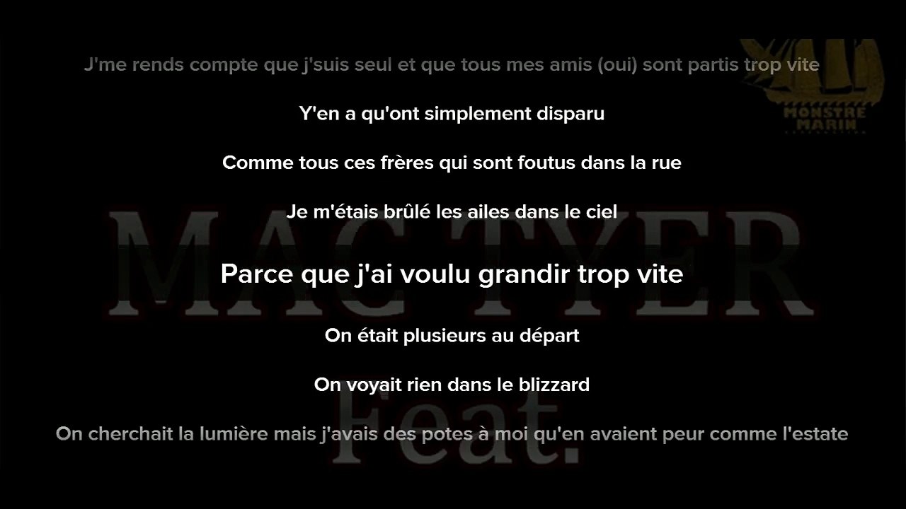 PAROLES - LAISSE MOI TE DIRE ( MAC TYER , MAITRE GIMS )