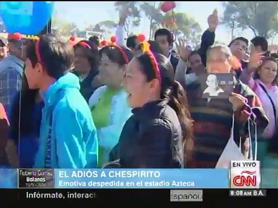 México dijo adiós a su querido 'Chespirito' con un multitudinario homenaje