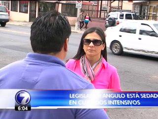 Diputado Angulo permanece hospitalizado y aparentemente no se presentaría a juicio