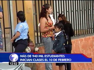 Cerca de 940 mil estudiantes entrarán a clases el próximo 10 de febrero