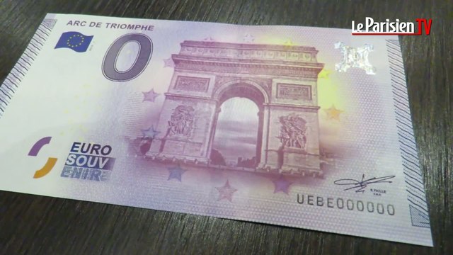 Le nouveau billet souvenir à zéro euro à l'effigie du château d'Auvers