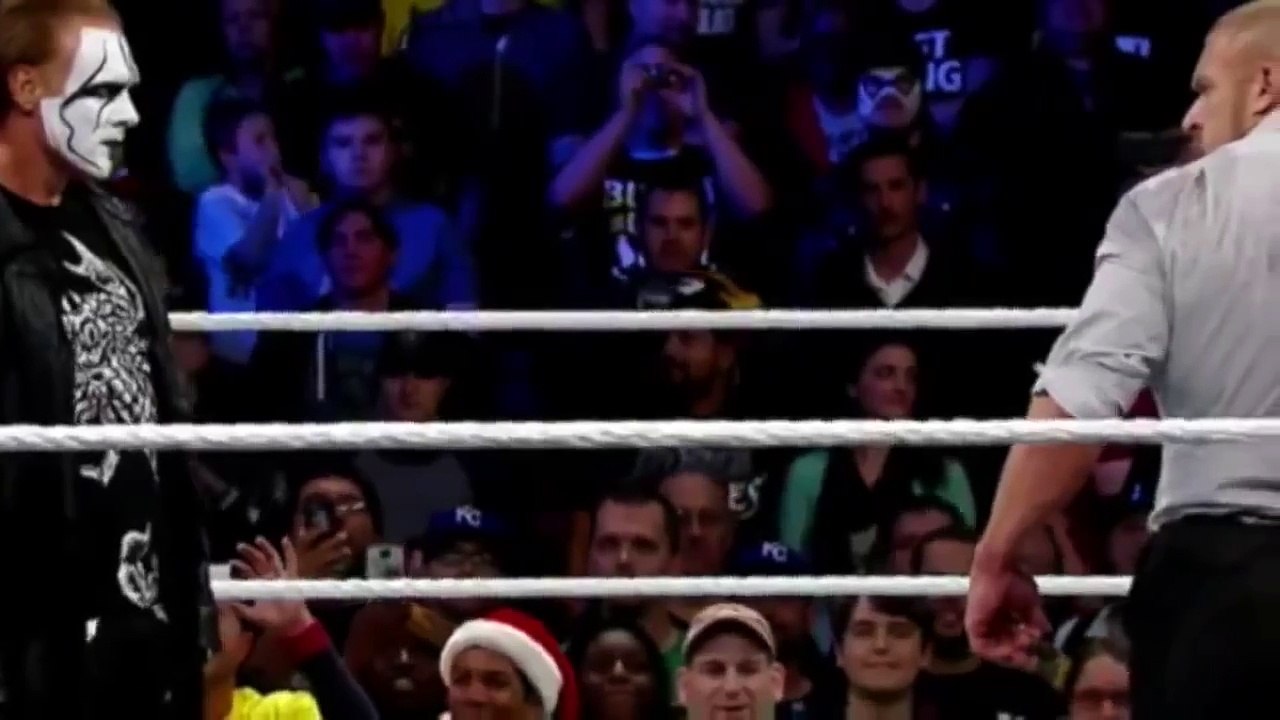 Wrestling Legend "Sting" Makes His WWE Debut! (Fans Went Nuts)