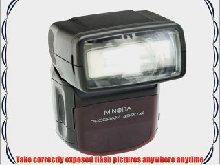 Minolta Maxxum 3500xi Flash with Case