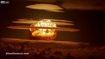 Nuclear Bomb Test Compilation HD