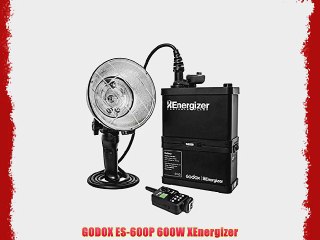 Godox Xenergizer Es-600p 600w 600ws Portable Outdoor Studio Strobe Flash Light