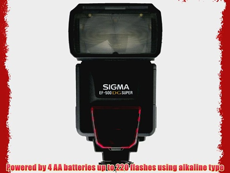 Sigma EF 500 DG Super Flash for Sigma SLR Cameras