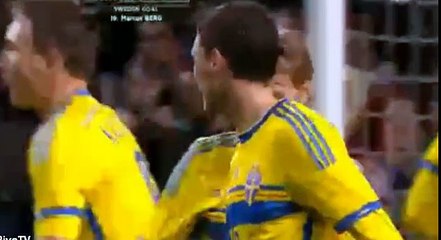 MARCUS BERG goal | Sweden vs Iran  2 ~0  - international friendly 31/03/2015