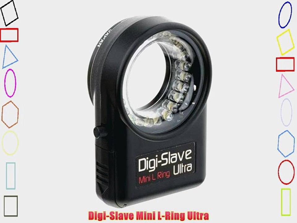 Digi-Slave Mini L-Ring Ultra Lightweight Continuous Light Ring for Close-Up Photography for