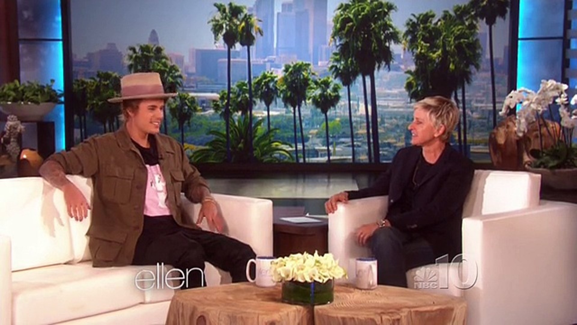 2015 03 18 The Ellen Degeneres Show  with Madonna and Justin Bieber