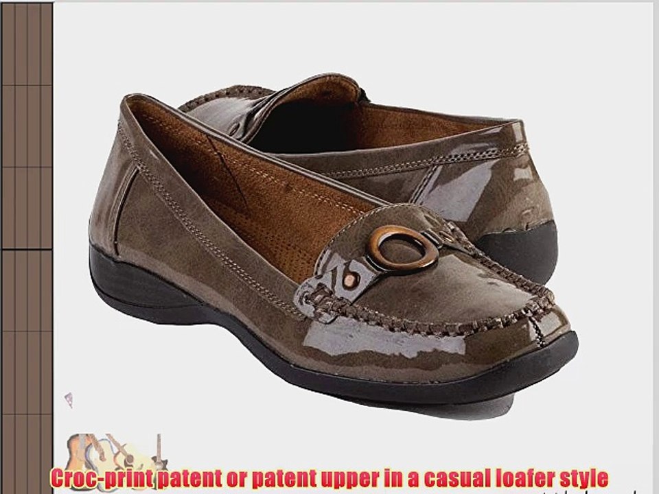 NATURAL SOUL BY NATURALIZER Women's Cadby (Malt Taupe Croco 6.5 M)