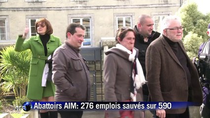Abattoirs AIM: 276 emplois sauvés sur 590