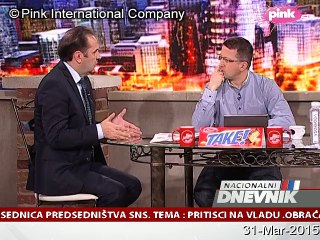 Nacionalni dnevnik u 18.30 (utorak, 31-Mar-2015)