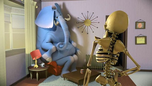 ‘Confessions of an Idiom’, An Animated Short Film Featuring the Skeleton in the Closet and the Elephant in the Room