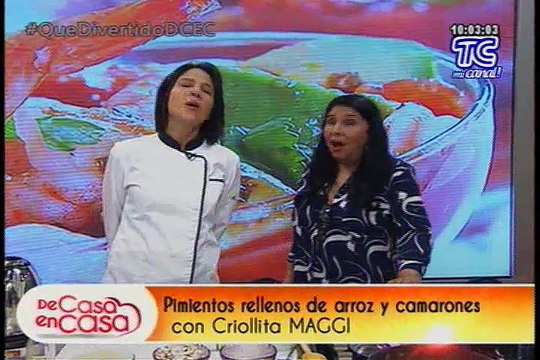 De Casa En Casa - Receta de Pimientos Rellenos (Parte 1)