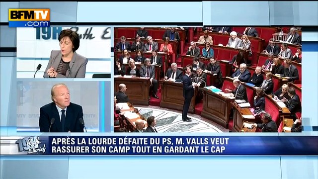Départementales: Une grande déroute pour le gouvernement , estime Brice Hortefeux