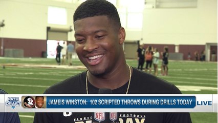 Winston drops a Ludacris line during pro day interview