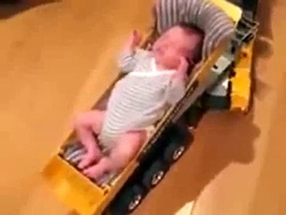 Baby in Truck 2015- What Happens When Mother Leave Daddy Home Alone With Baby