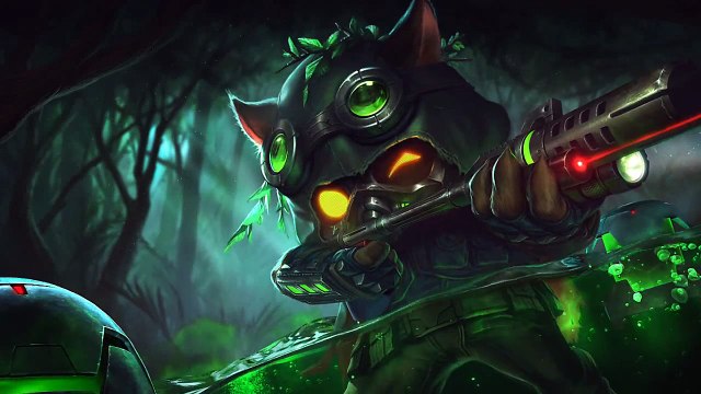 Omega Squad Teemo Login Screen - League of Legends
