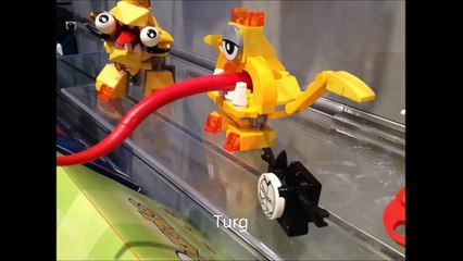 First Look MIXELS Series 5 and 6 Lego and cartoon