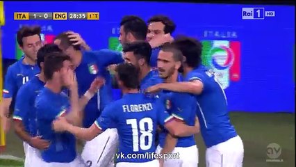 Pelle goal Italy 1-0 England 31.03.2015
