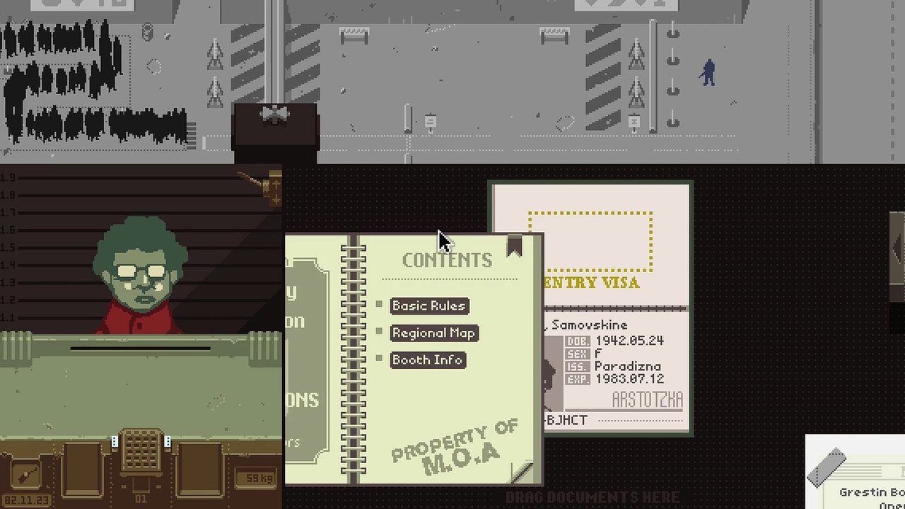 Papers, please ep 1 no commentary.